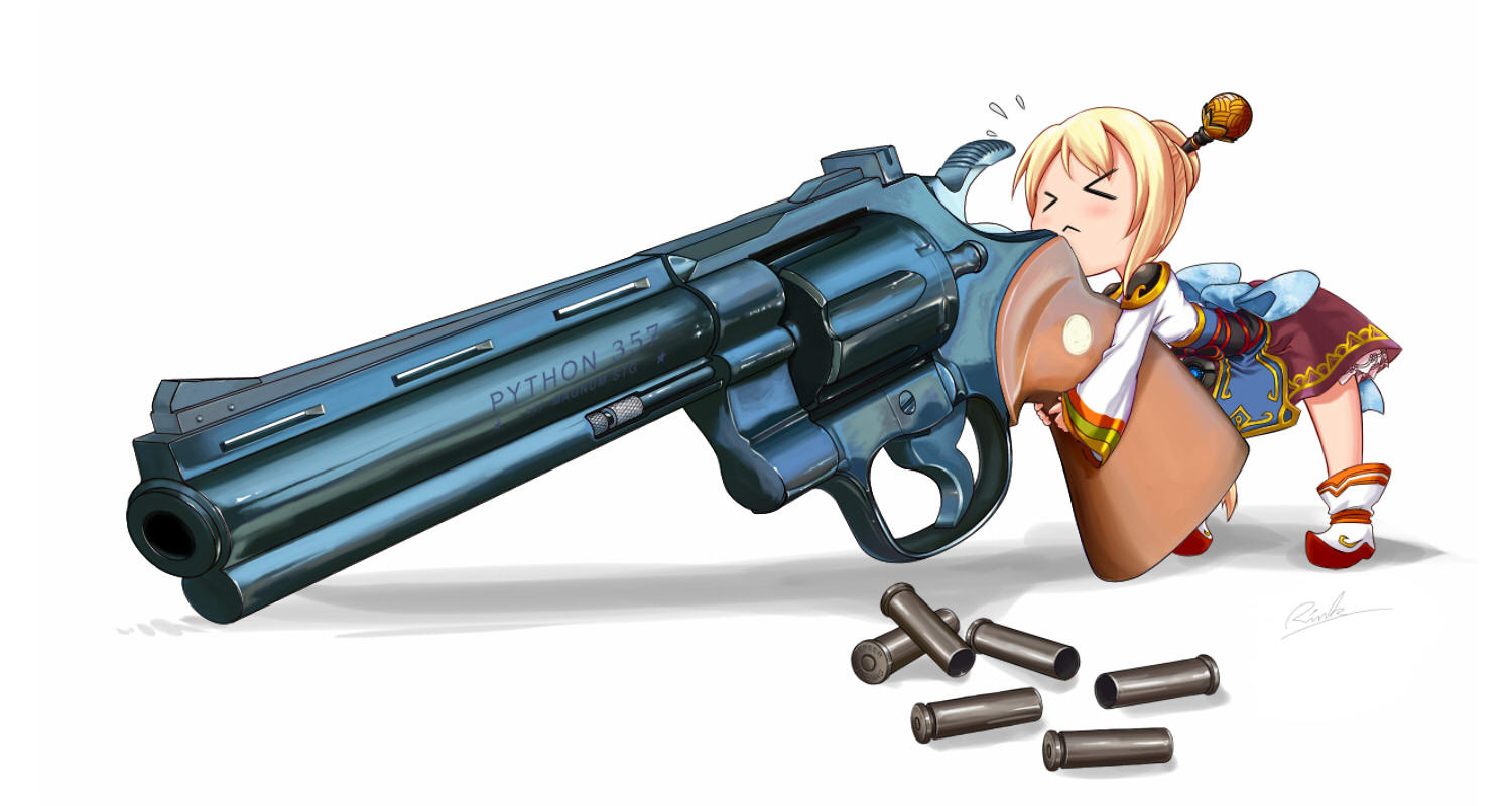 Secondary images of gun-toting girl part 2 50 sheets non-hentai Story Viewe...